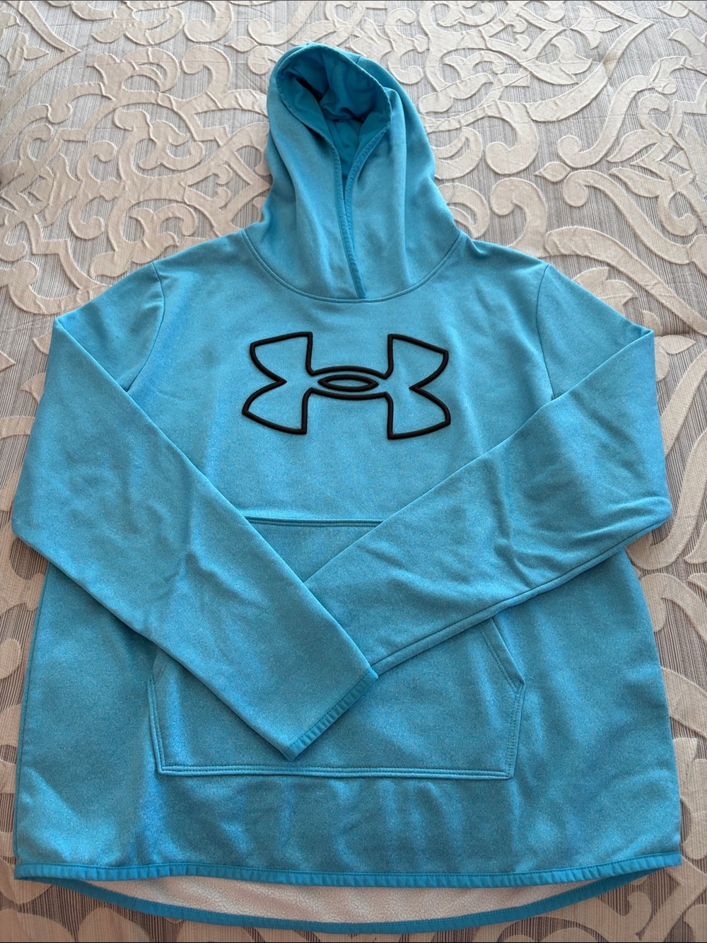 Under Armour Aqua Blue Hoodie Sweatshirt